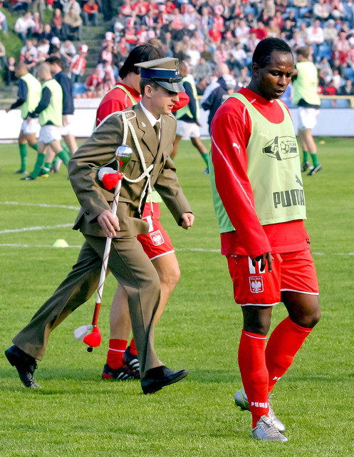 Mecz rozegrany mi´dzy dru˝ynà Polski i Irlandii. (2004.04.04)