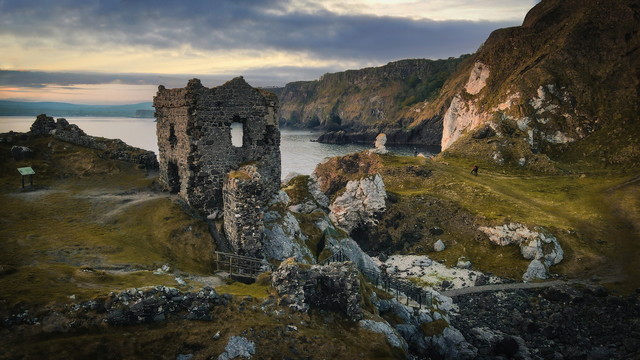 atenytom Kinbine Castle - N.Ireland 