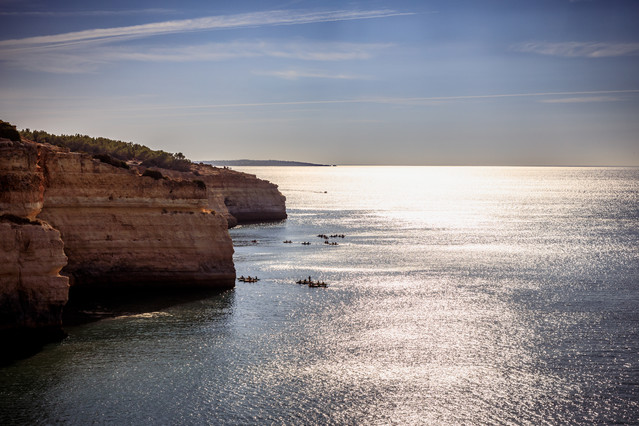 Faro i Jaskinie Benagil Jaskinie Benagil (Algar de Benagil)