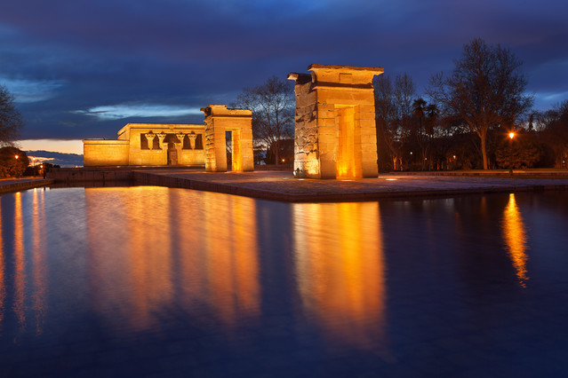 Wojciech Toman Debod Temple in Madrid