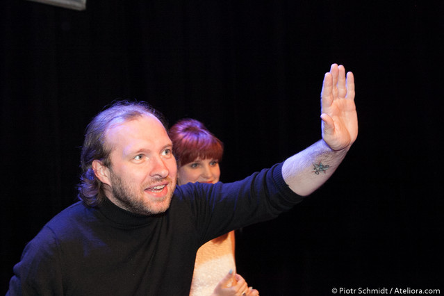 Autograf. Ludzie Teatru Śląskiego w Katowicach. Scena w Malarni.