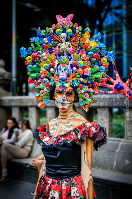 Día de Muertos en la Ciudad de México. Mexico CDMX 2024 PIOTR