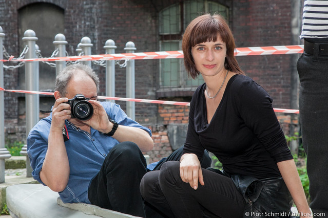 Meeting fotograficzny przed spektaklem w Teatrze Śląskim w