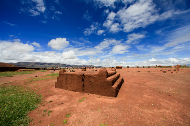 Muzeum archeologiczne Tiwanaku. Boliwia. Muzeum archeologiczne