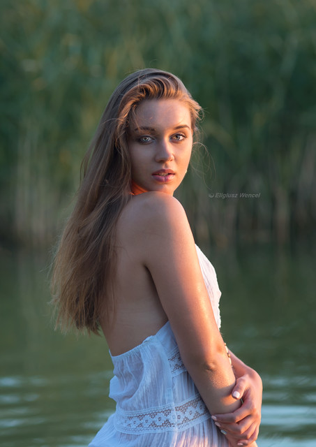 Eligiusz Wencel modelka - Alesia Buczyńska