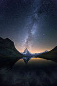 Mario Spalla Night Dream under Matterhorn