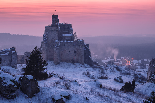 Marcin Rydzewski Mirów zimową porą
