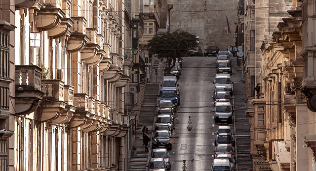 Neken Street of Valletta