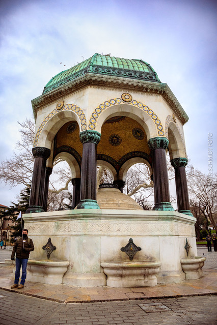 Fontanna Niemiecka Istambuł. Niemiecka Fontanna (Alman Çeşmesi)