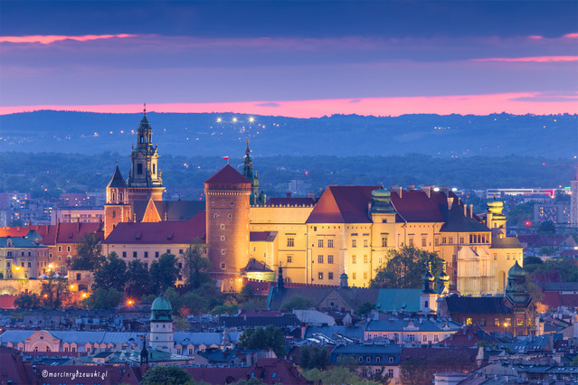 Marcin Rydzewski Niebieska godzina w Krakowie