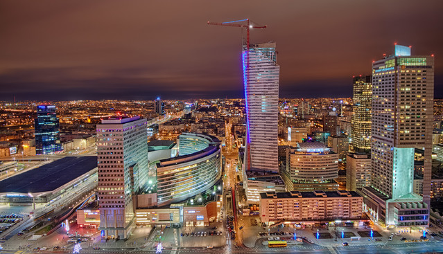 Dawid Martynowski Krajobraz miejski Warszawa